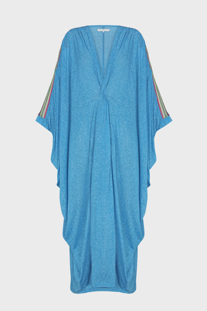 Mesh Twist Front Kaftan