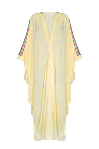 Mesh Twist Front Kaftan