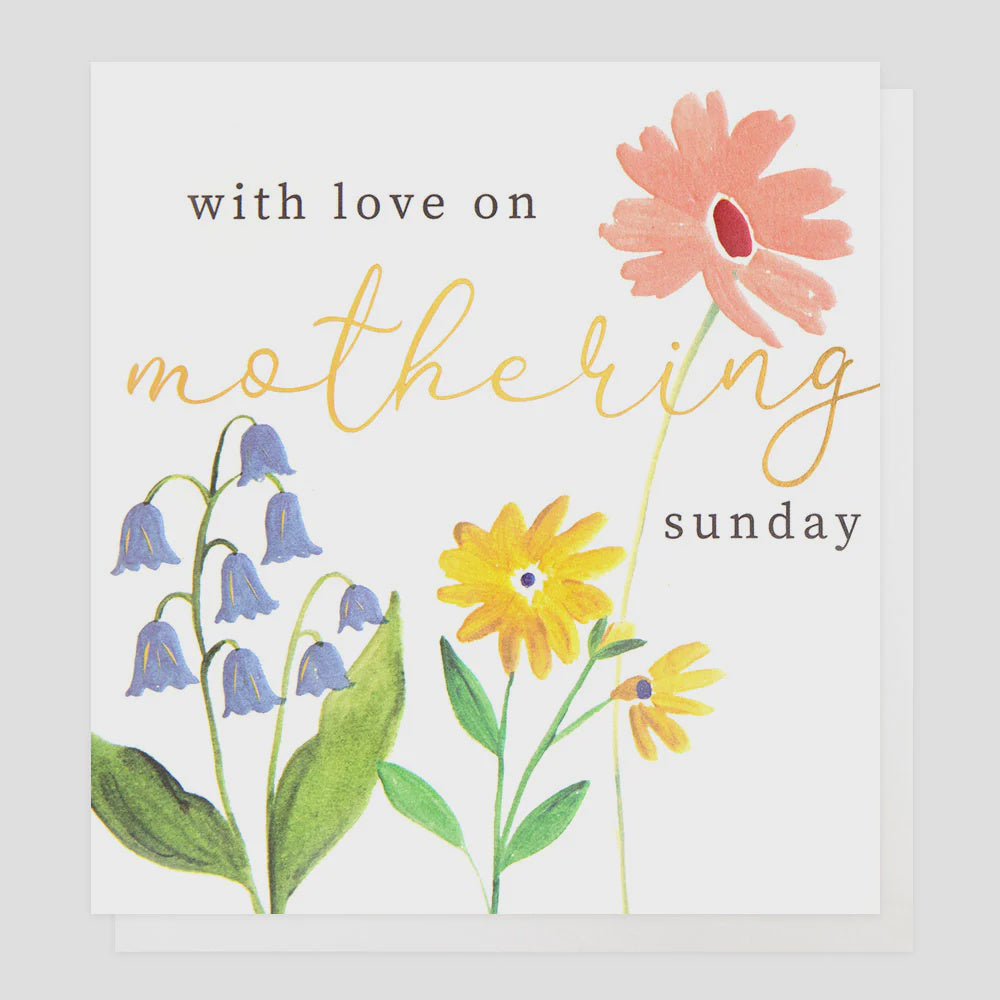 Spring Flowers Mother's Day Card