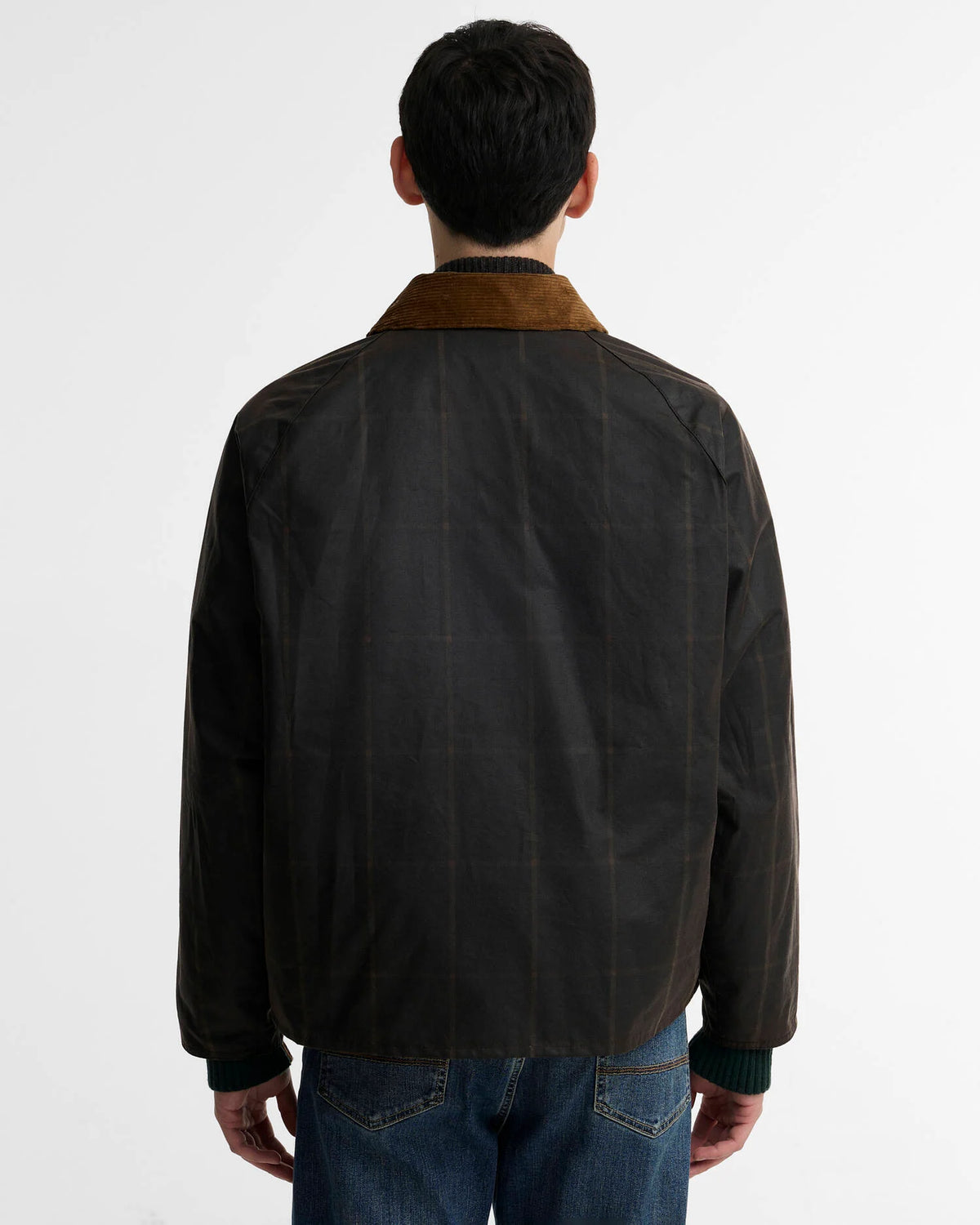 Windowpane Waxed Jacket
