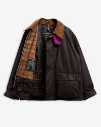 Windowpane Waxed Jacket