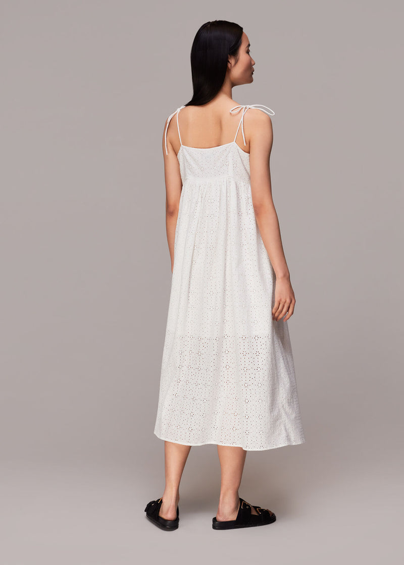 Mabel Broderi Midi Dress