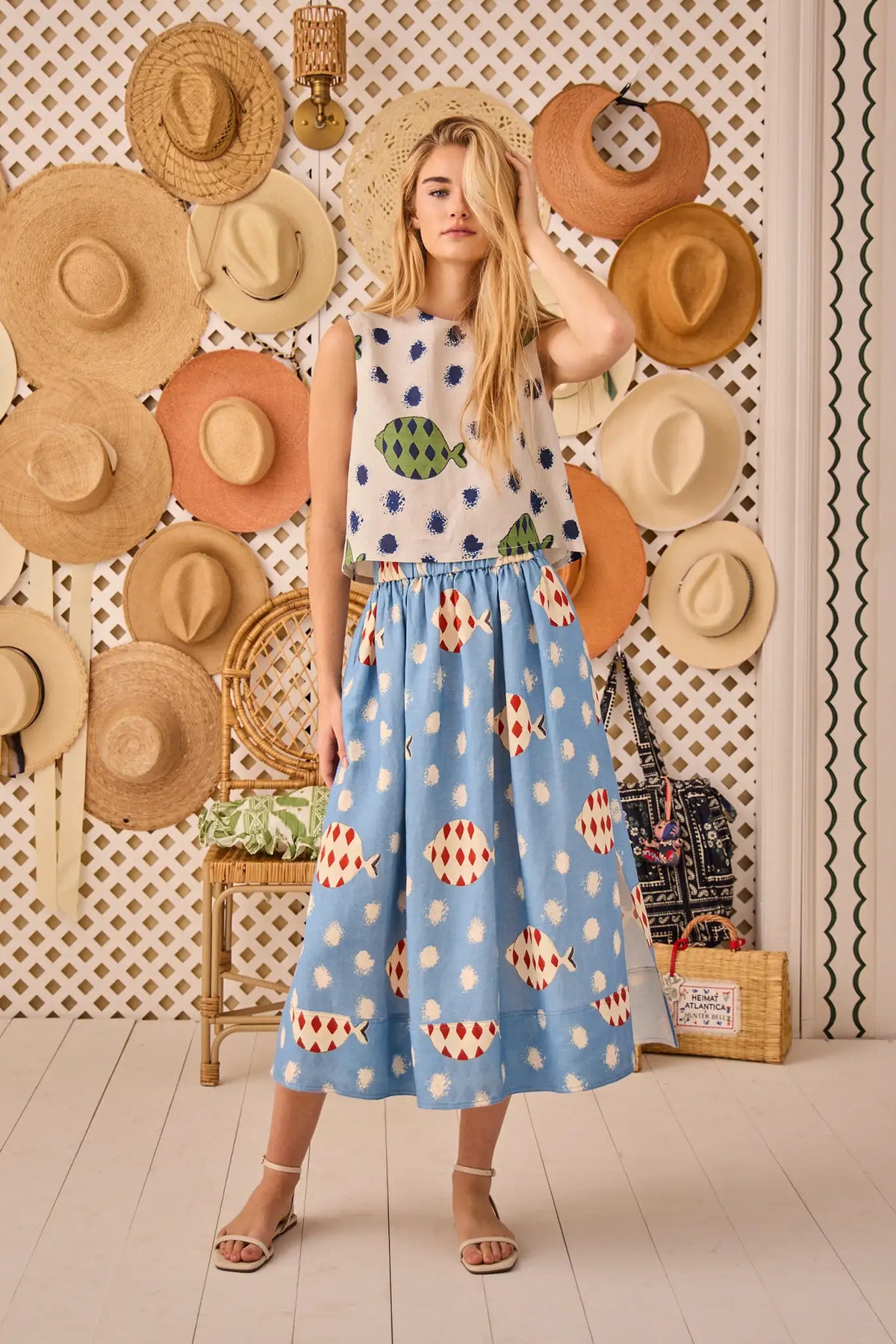 Manning Printed Top