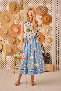 Manning Printed Top