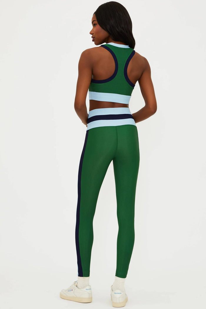 GWEN TOP IVY COLORBLOCK