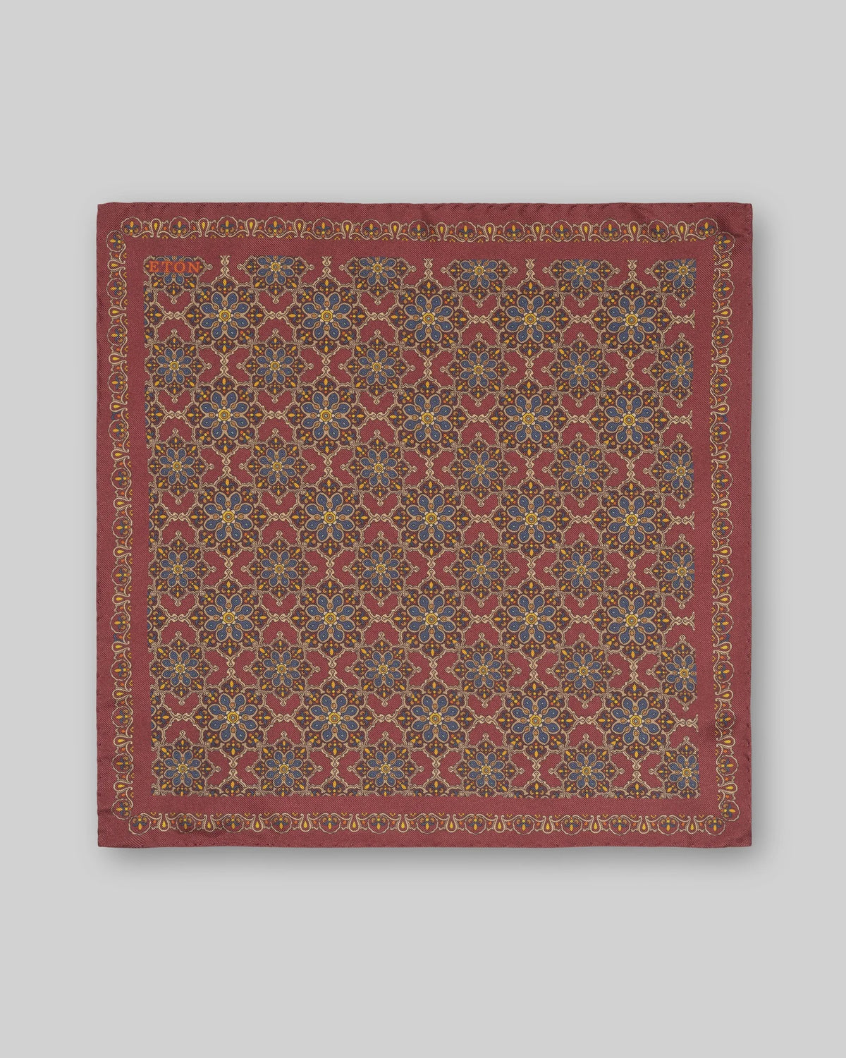 Medallion Silk Pocket Square