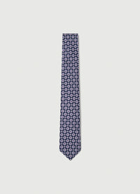 Medallion Silk Tie