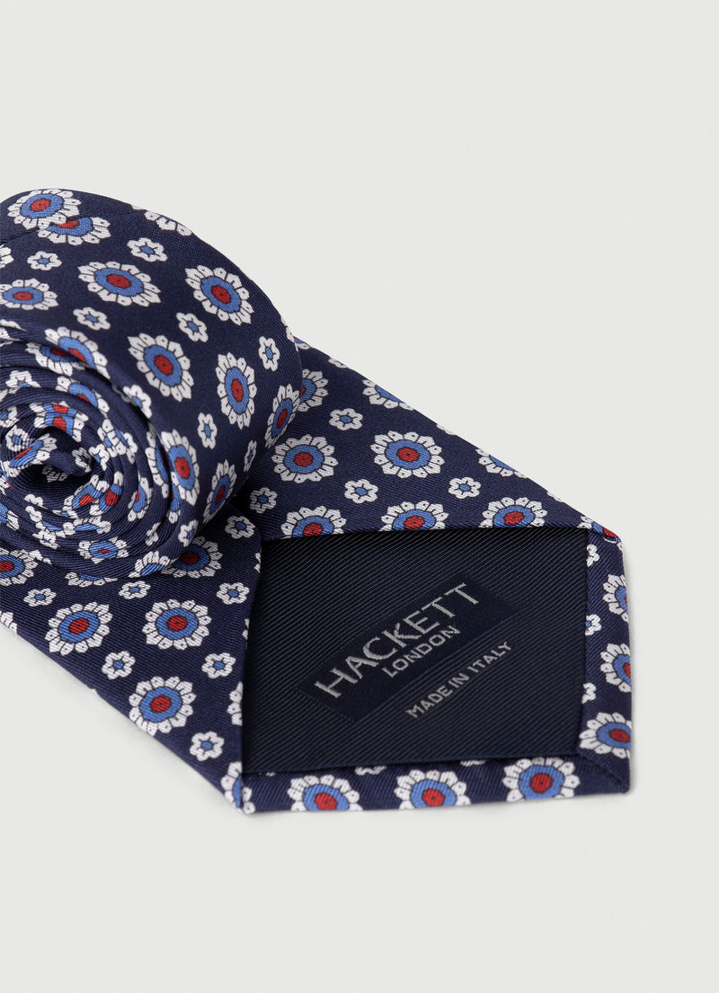 Medallion Silk Tie