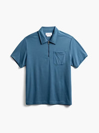 Men's Composite Merino Zip Polo