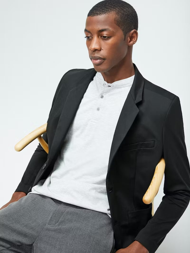 Men's Kinetic Black Blazer