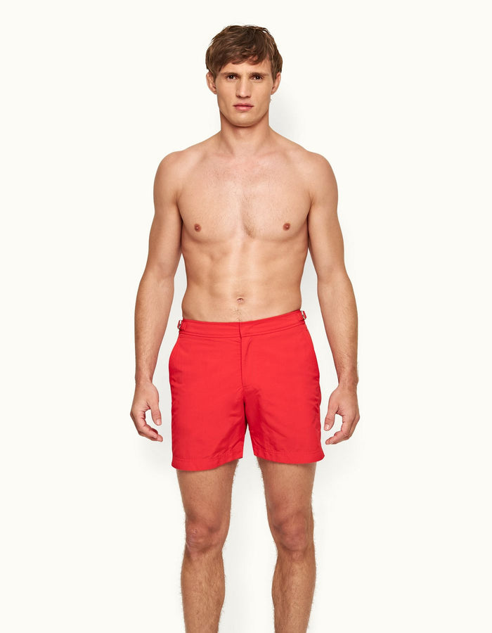 Men's BULLDOG II Men's Swim Short - Rescue Red