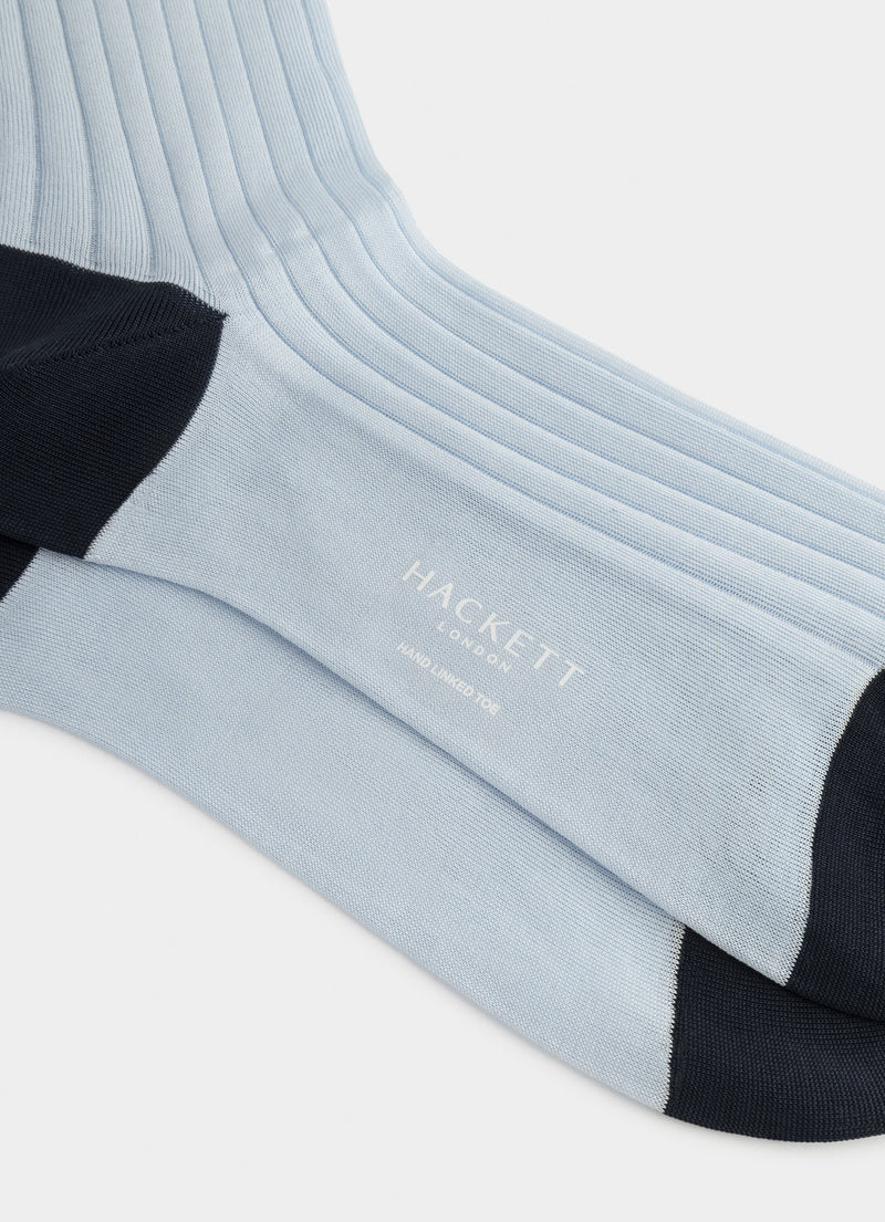 Mercerised Cotton Sock Short