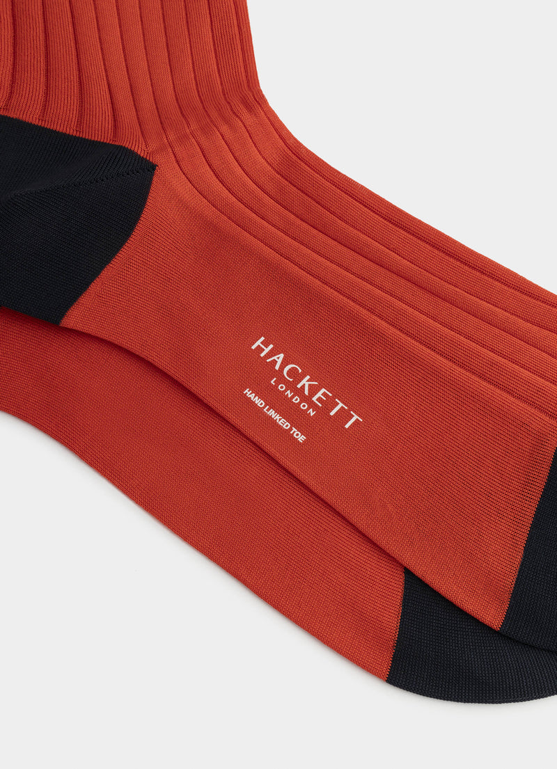 Mercerised Cotton Sock Short