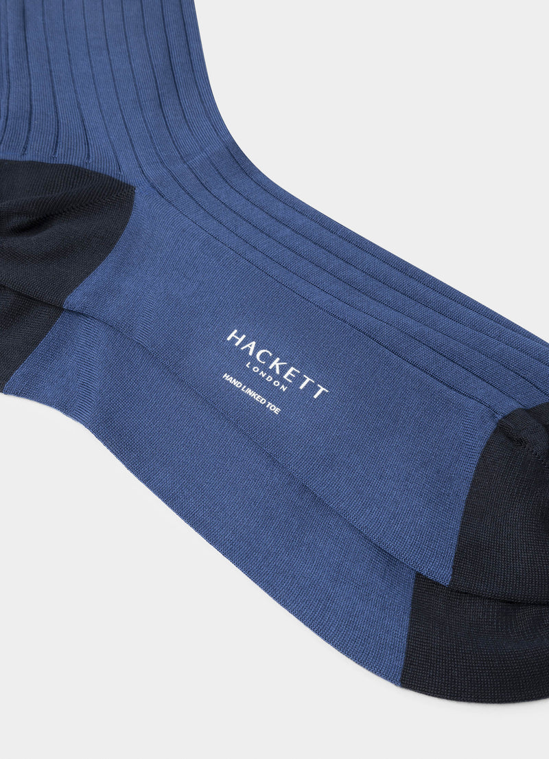 Mercerised Cotton Sock Short