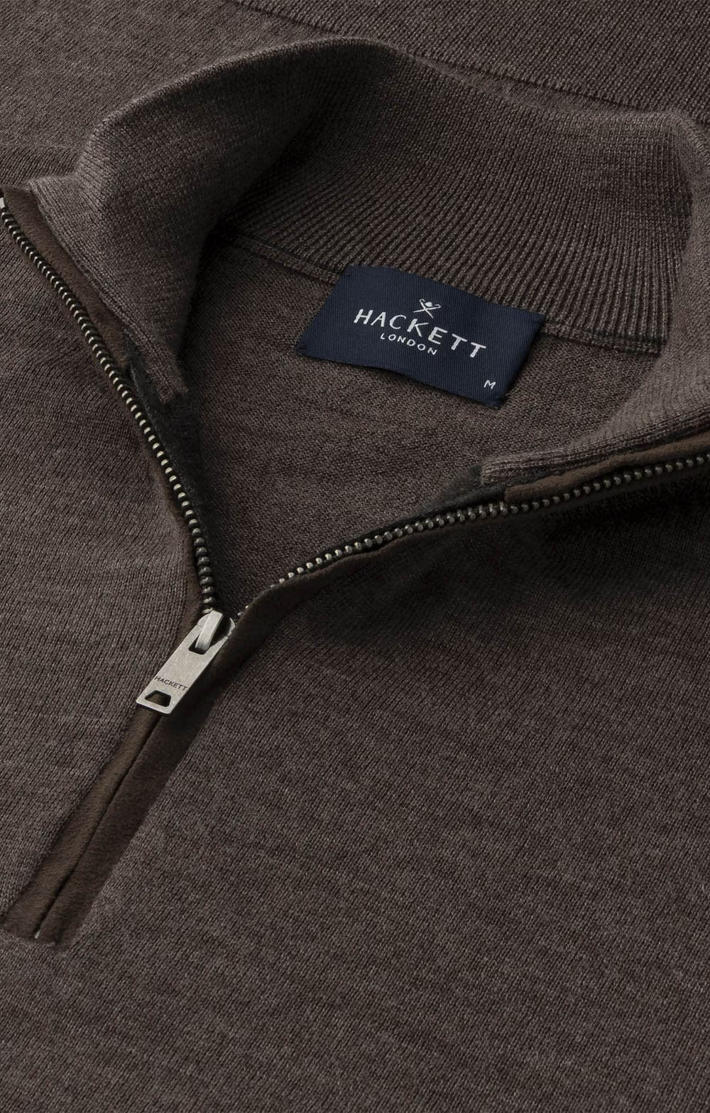 Merino Quarter Zip Jumper