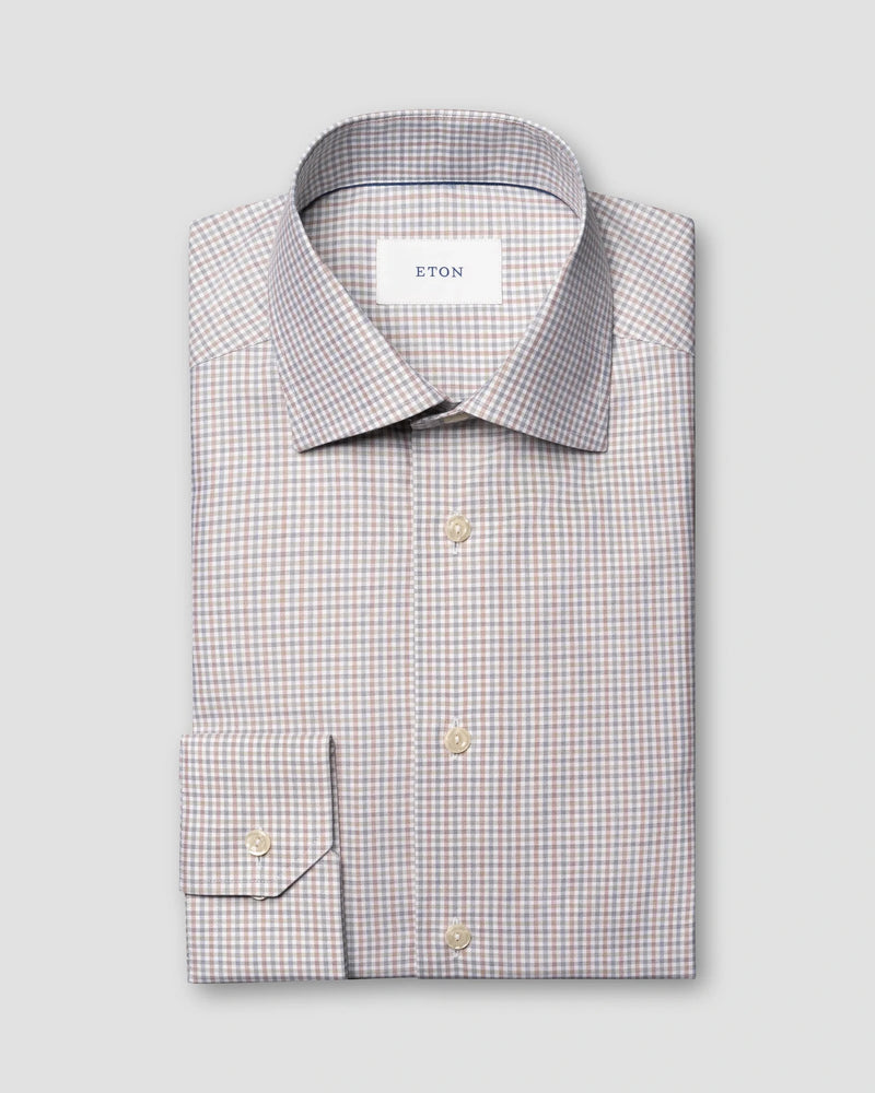 Micro Check Twill Shirt