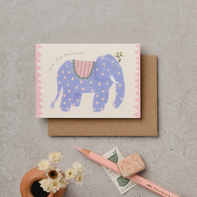 Mini Elephant Greeting Card