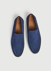 Minimalist Suede Moccasins