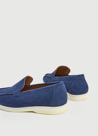 Minimalist Suede Moccasins