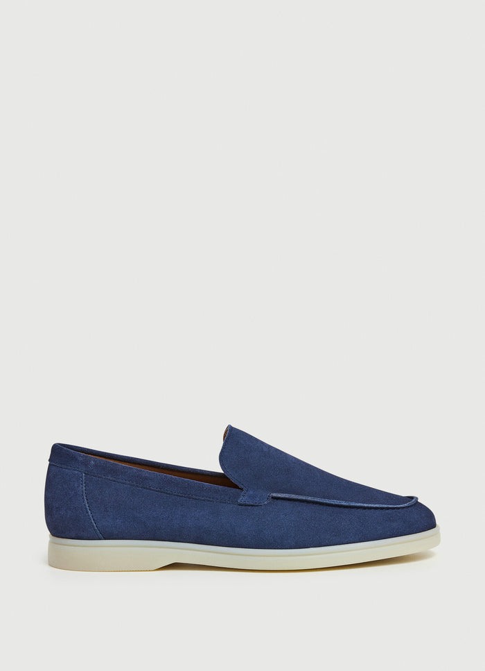 Minimalist Suede Moccasins