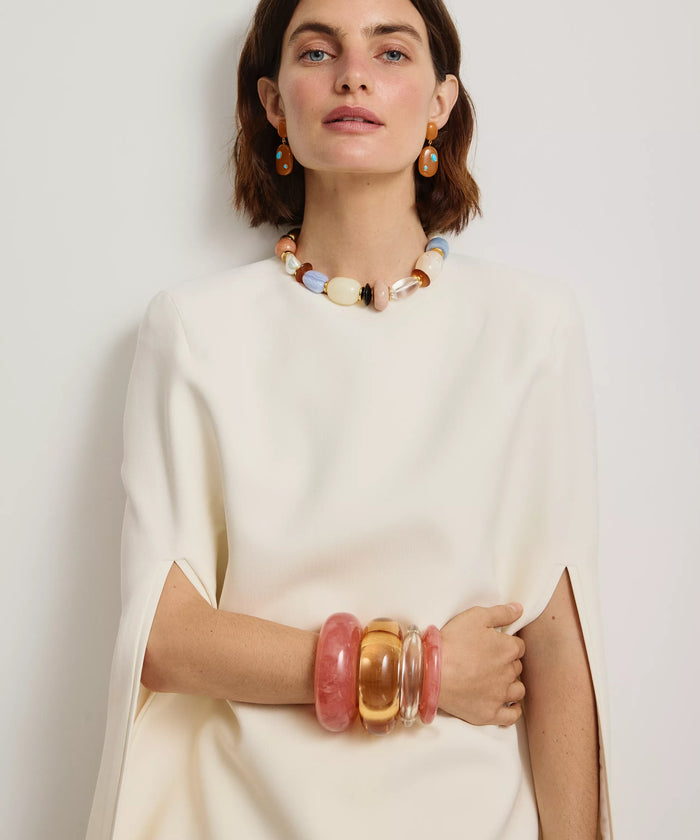 Ridge Cuff in Grapefruit