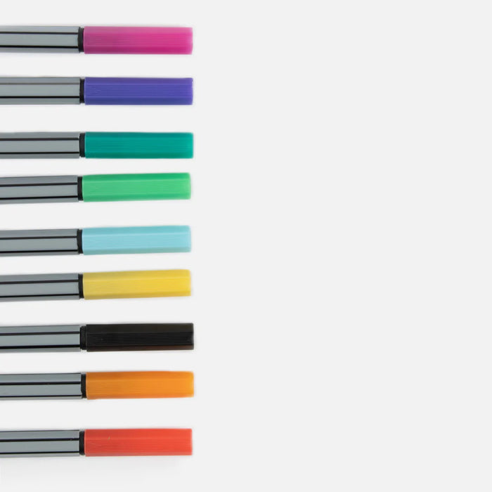 Set of 9 Fine liners