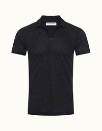 Night Iris SS Knit Polo Shirt