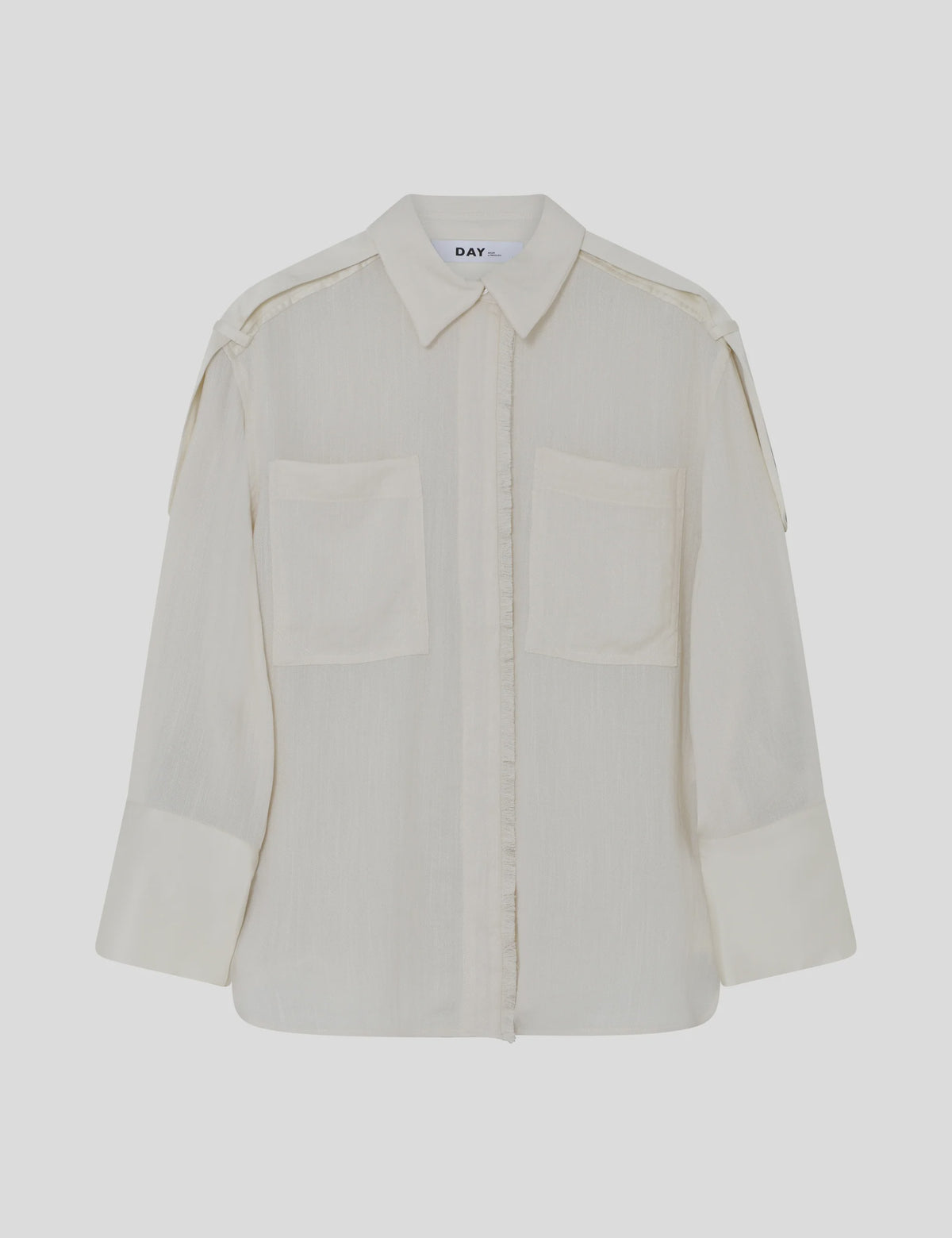 Norma Contrast Linen Shirt