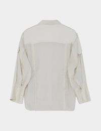Norma Contrast Linen Shirt