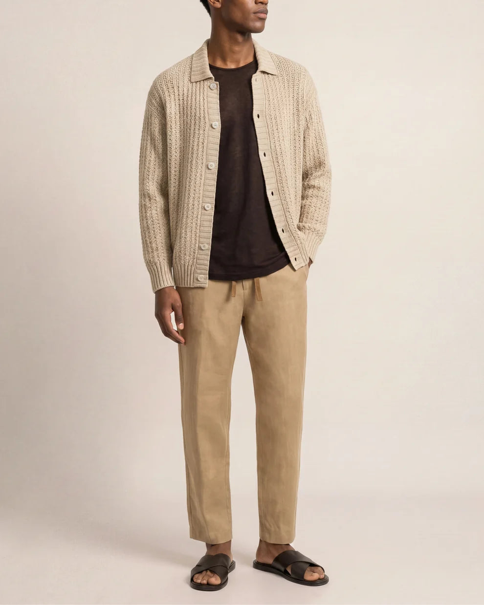 Thomas Relaxed Crochet Shirt