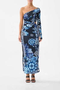 One-Shoulder Jersey Dress