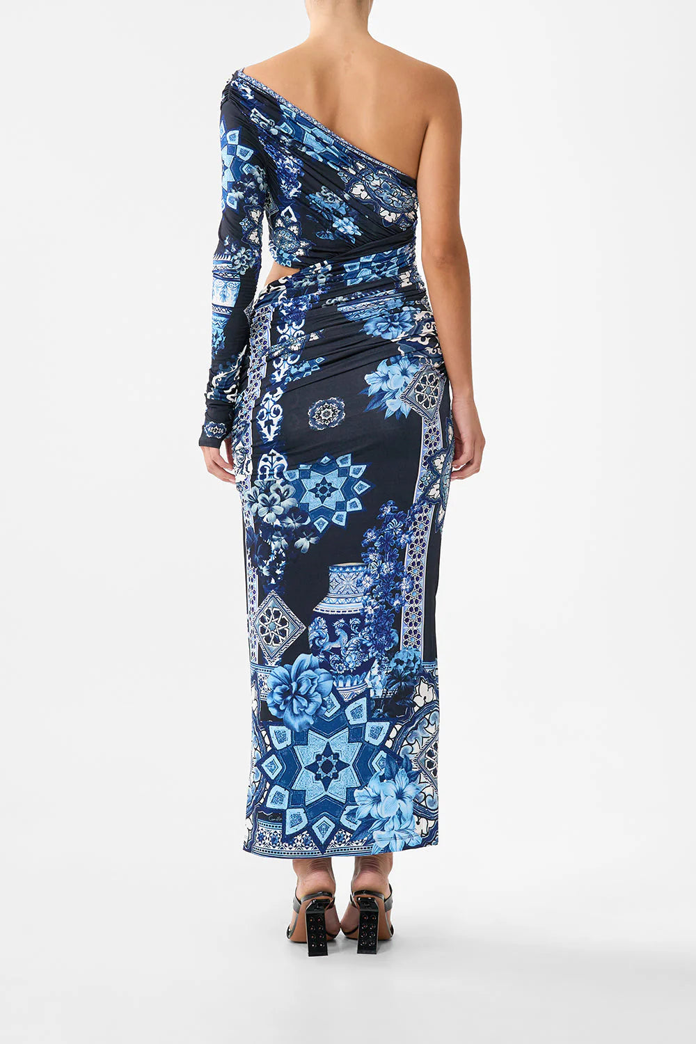One-Shoulder Jersey Dress