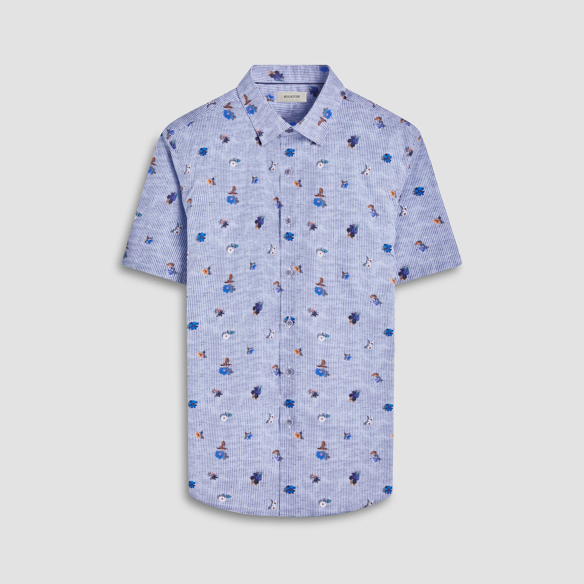 Orson Striped Floral Shirt