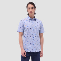 Orson Striped Floral Shirt