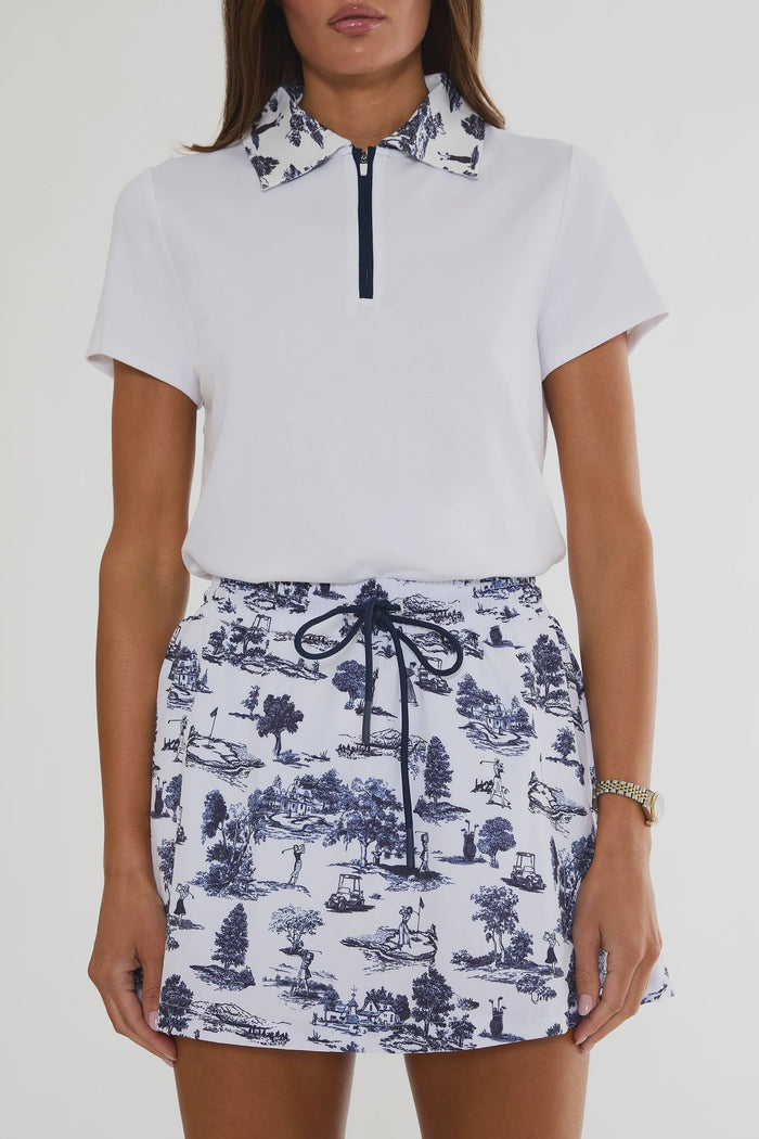 Ottavia Top Evening Golf Toile