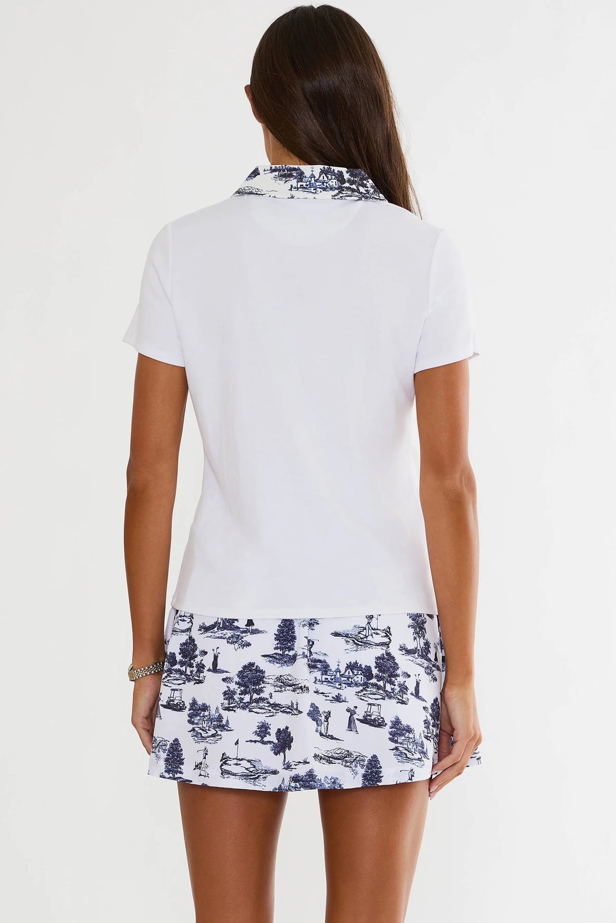 Ottavia Top Evening Golf Toile