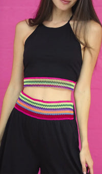 Pima Halter Top and Pant Set