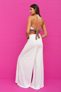 Pima Halter Top and Pant Set