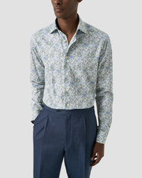 Palm Print Signature Twill Shirt
