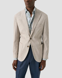 Palm Print Signature Twill Shirt