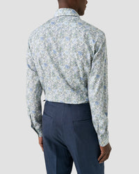 Palm Print Signature Twill Shirt
