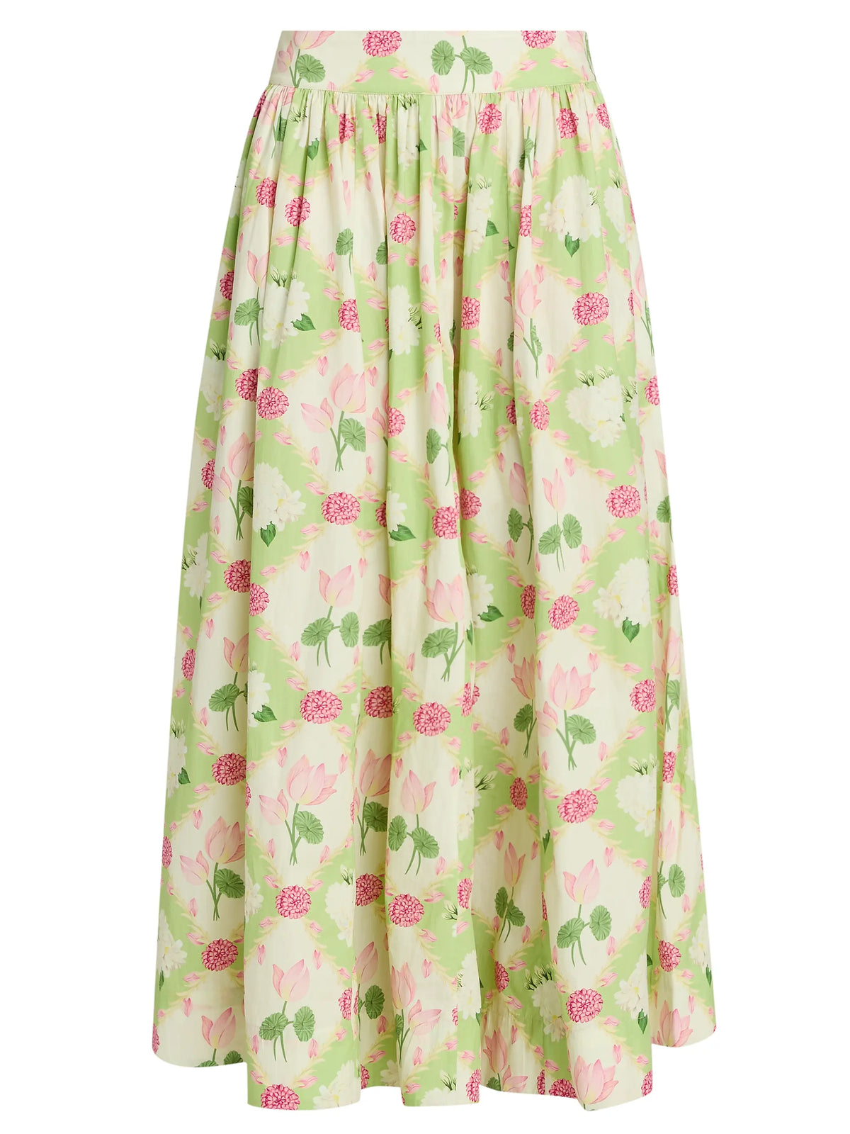 Paneled Maxi Skirt