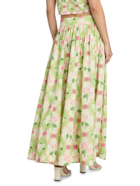 Paneled Maxi Skirt