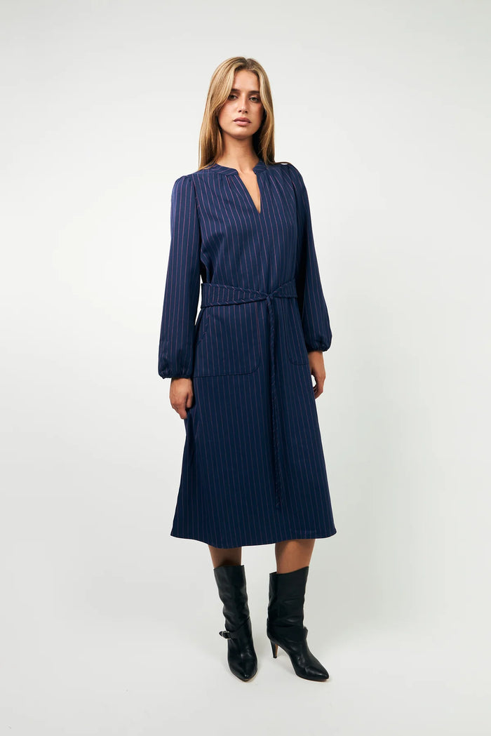 Paris Midi Dress LS
