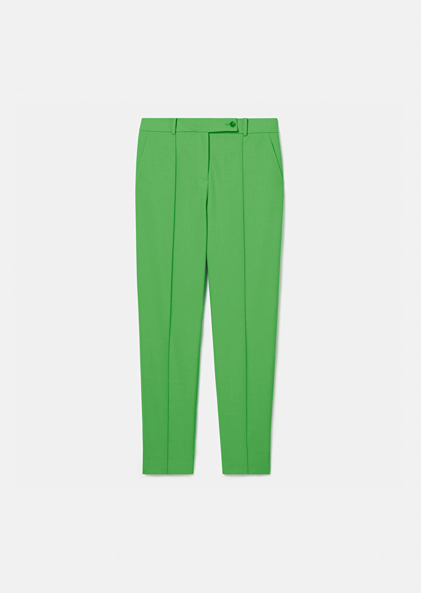 Pascal Green Wool Pants