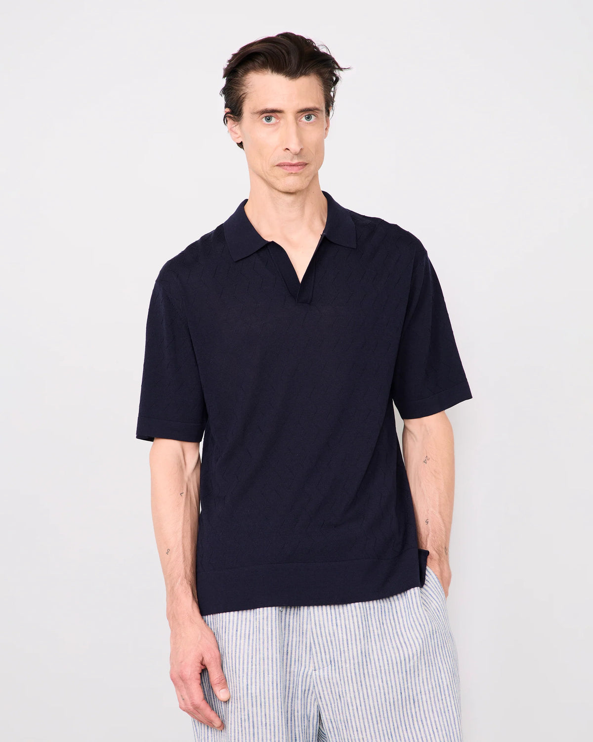Pele Textured Polo
