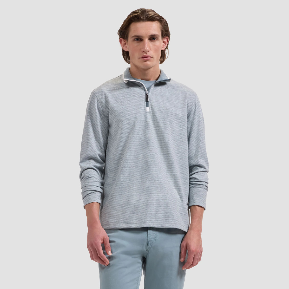 Performance Houndstooth Quarter-Zip