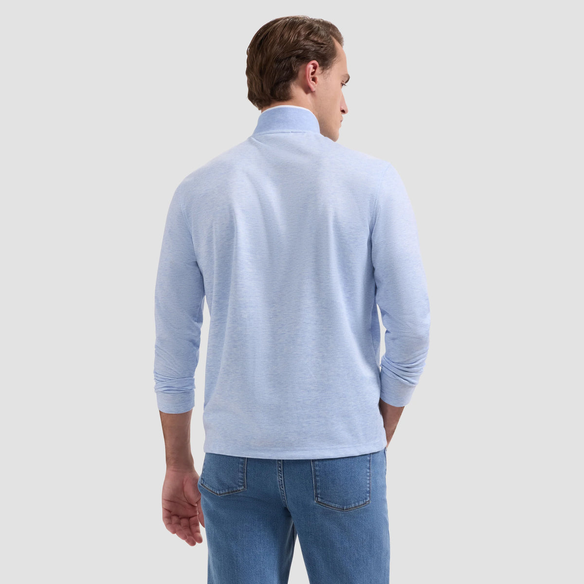 Performance Houndstooth Quarter-Zip