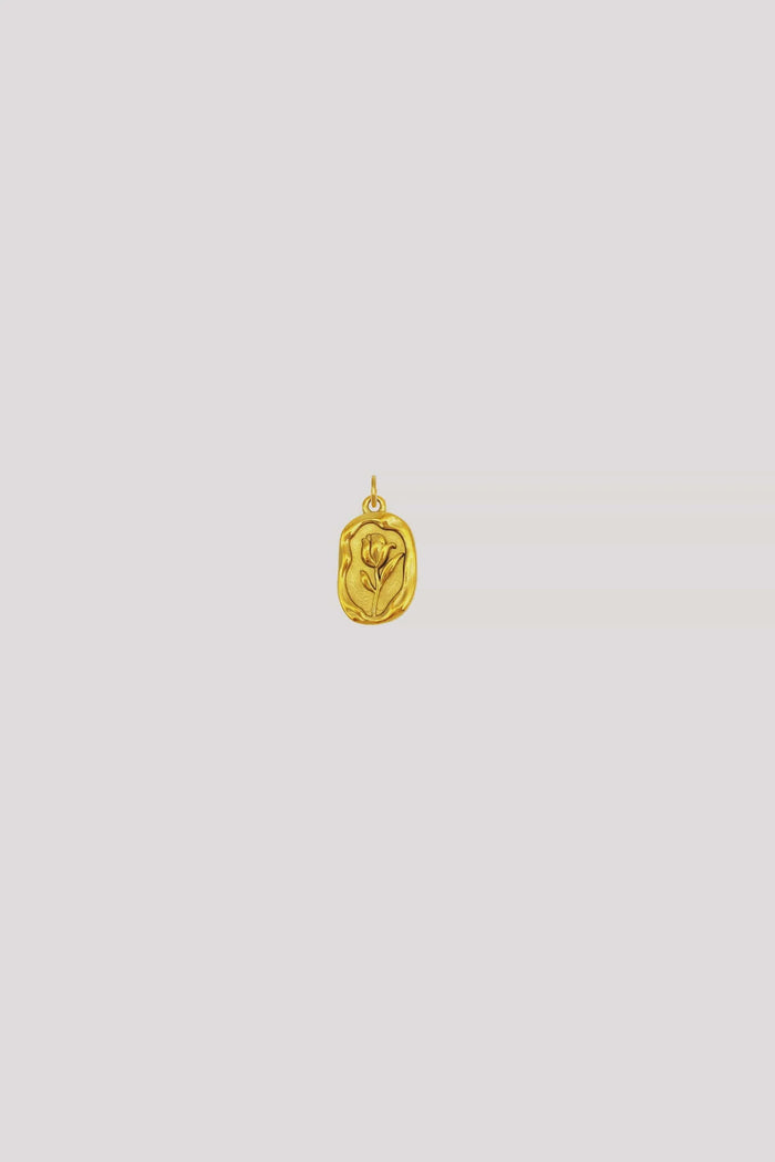 Flower Portrait Charm