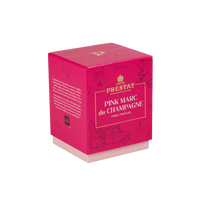 Pink Marc de Champagne Truffle Cube